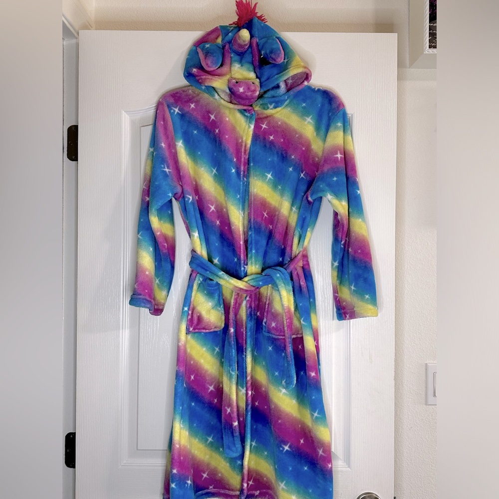 🦄 Unicorn Hooded Robe
